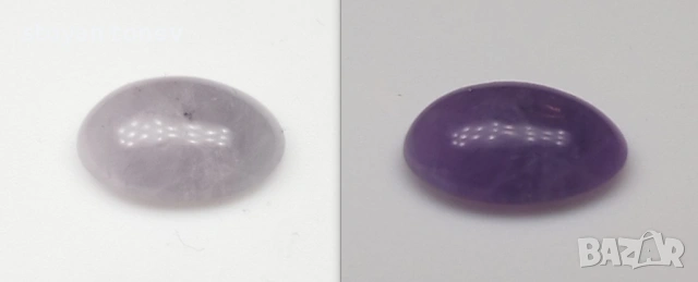 УЛТРА-РЯДЪК КОЛЕКЦИОНЕРСКИ КАМЪК – ЕСТЕСТВЕН ХАКМАНИТ С ПРОМЯНА НА ЦВЕТА ОТ БИРМА!, снимка 2 - Други - 53880804