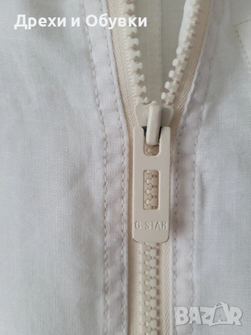 Бяла рокля G-Star реми 100% естествена материя , снимка 5 - Рокли - 54108695