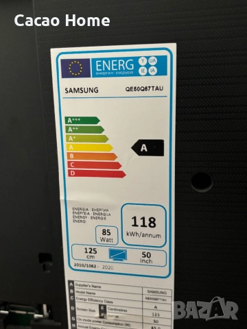 Samsung 50 инча QLED 4K Smart TV отлична картина, снимка 13 - Телевизори - 53811833