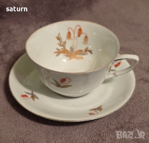 порцеланов сервиз ZehSchrezer Bavaria Германия почти 100 гидишен юбилеен, снимка 6 - Сервизи - 53851728