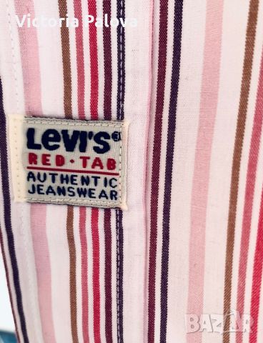 Маркова риза LEVI’S памук, снимка 8 - Ризи - 45812385