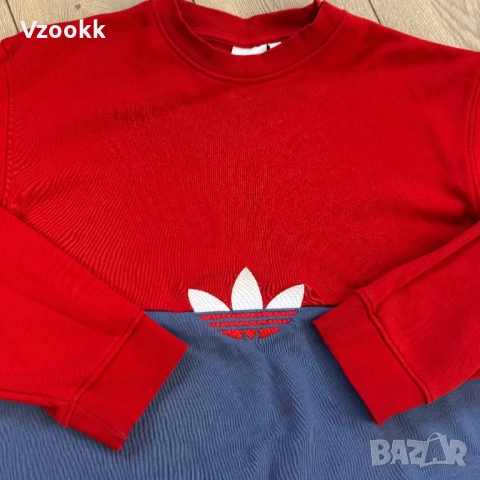 Мъжка блуза Adidas Sliced Trefoil | L размер, снимка 3 - Блузи - 52898635