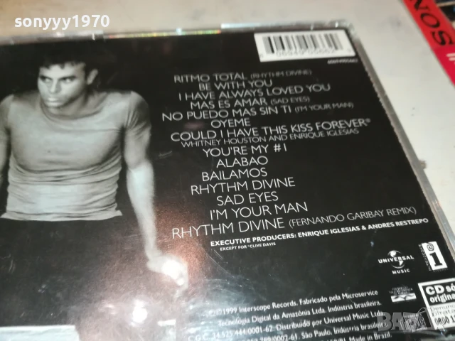 ENRIQUE-ORIGINAL CD 1208250831, снимка 3 - CD дискове - 51335627