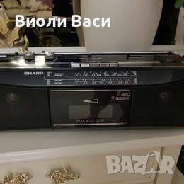 Касетофон Sharp 1985 модел., снимка 2 - Радиокасетофони, транзистори - 53334348