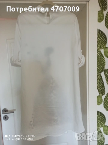 Продавам рокля - туника коприна. Размер Xl, снимка 3 - Рокли - 54108048