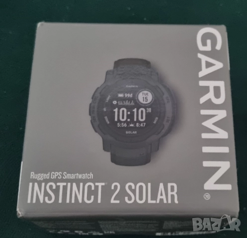  Часовник Garmin instinct 2 solar почти нов, снимка 5 - Смарт часовници - 50775531