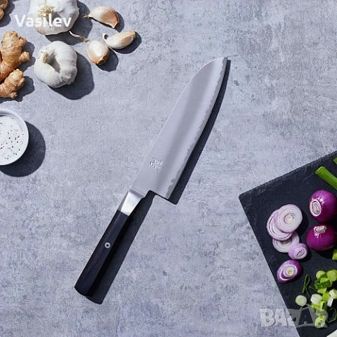 MIYABI | 4000 FC - Нож Santoku- Острие: 180 мм, снимка 2 - Прибори за хранене, готвене и сервиране - 54036402
