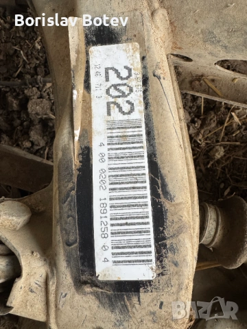 Оборудван заден мост за Мерцедес W210 E250D, снимка 4 - Части - 54015684