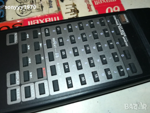 ONKYO RC-339MD MINIDISC REMOTE-ВНОС SWISS 1910252012, снимка 7 - Декове - 52110217