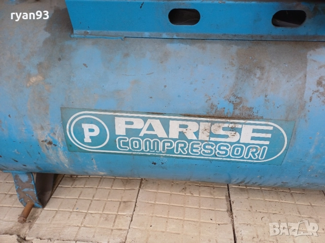 Трифазен компресор за въздух PARISE COMPRESSORI - 300л+, снимка 3 - Компресори - 51643374