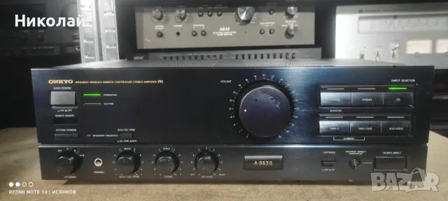 Onkyo A-8630.        Цена -155лв, снимка 1 - Ресийвъри, усилватели, смесителни пултове - 48159462