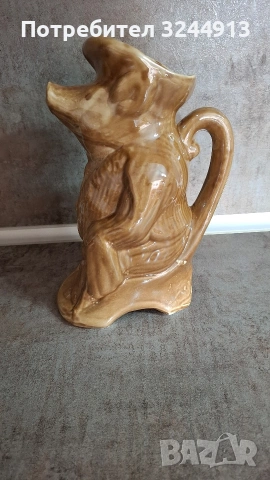 Ретро порцеланова кана ,,Прасе", снимка 5 - Сервизи - 53647024