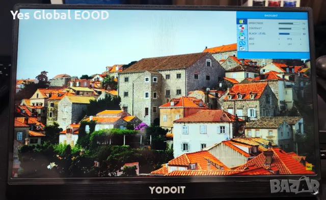Преносим монитор Yodoit 14 инча 1920 x 1080 FHD преносим монитор IPS, снимка 2 - Монитори - 47205562