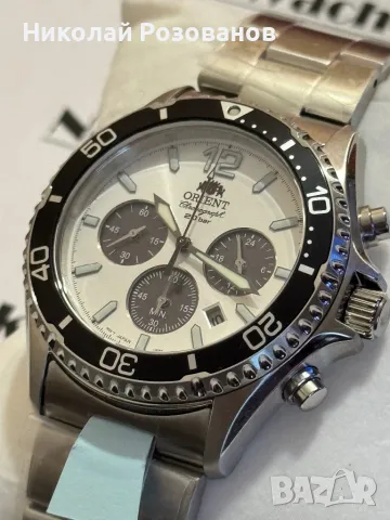 ORIENT MAKO SOLAR RA-TX0203S, снимка 3 - Мъжки - 48422114