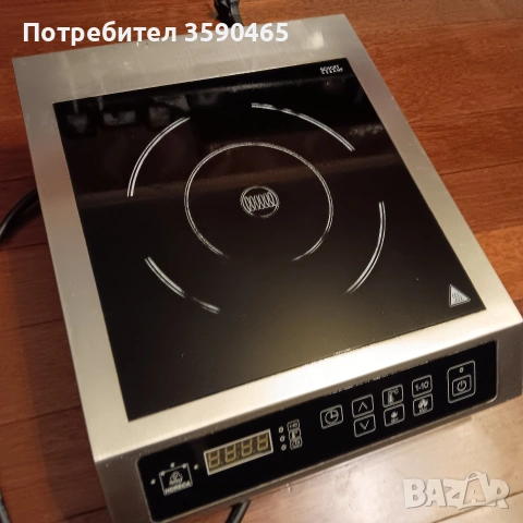 Професионален индукционен котлон, снимка 4 - Обзавеждане на кухня - 53386126
