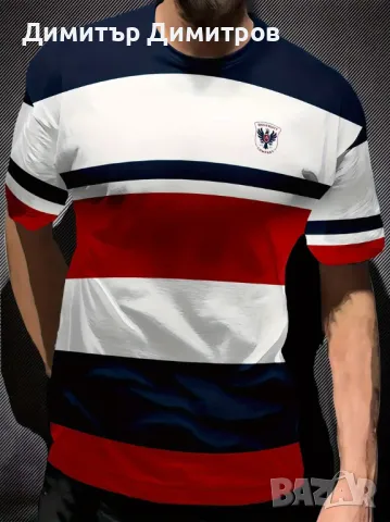 Тениски летни,модерни с двустранен  3 D принт.Размер L 50 - 10 лв,3 за 25лв, снимка 10 - Тениски - 50381383