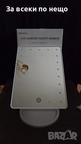  LED огледало за грим 10× , снимка 2 - Козметика за лице - 51934745
