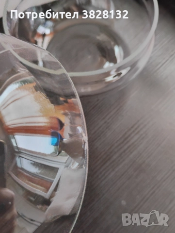 Стъклена бонбониерка, снимка 6 - Декорация за дома - 50112444