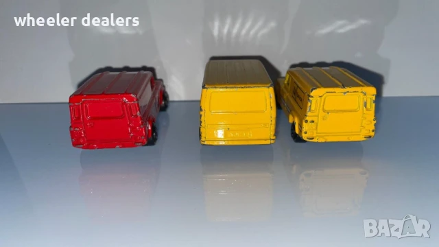 Метални колички Corgi Land Rover, Ford Transit, снимка 3 - Колекции - 50835246