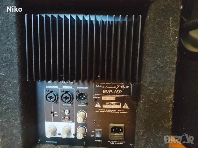 активна тонколона wharfedale pro evp 15p