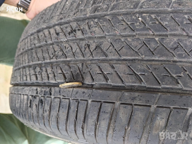 Всесезонни Гуми Bridgestone 235/55/18 - 2018 - Използвани, снимка 3 - Гуми и джанти - 52898726