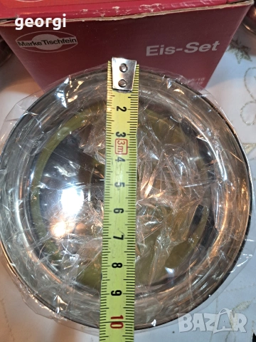 немски иноксови купички за сладолед 34/2, снимка 6 - Аксесоари за кухня - 53786809