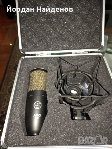 МИКРОФОН КОНДЕНЗАТОРЕН СТУДИЕН, снимка 2 - Микрофони - 52879619