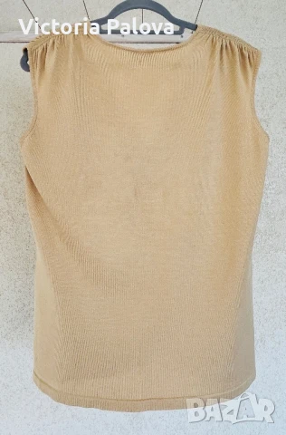 Блуза-потник MADELEINE коприна 65%, снимка 18 - Корсети, бюстиета, топове - 47441748