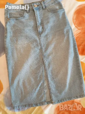 Нова дънкова пола