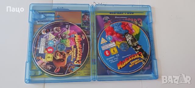 Madagascar 3: Europe's Most Wanted Blu-ray/ DVD, снимка 2 - Blu-Ray филми - 46070896