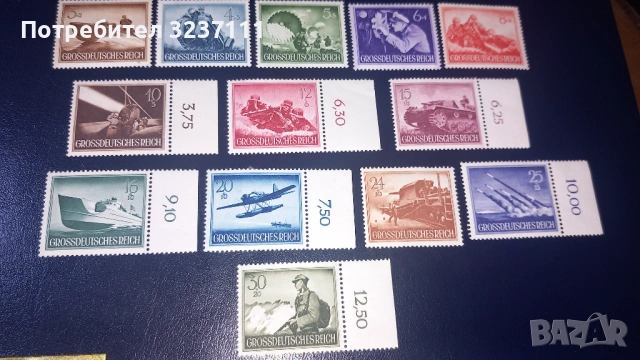Германия серия марки 1944