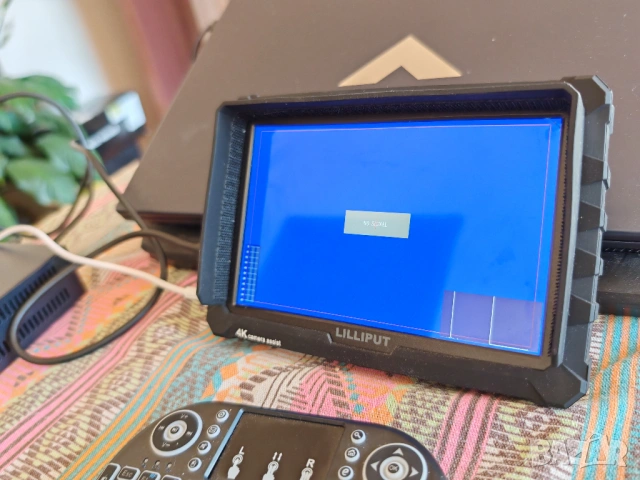 LILLIPUT 7" 4K Camera Assist монитор с адаптер за батерия NP-F970