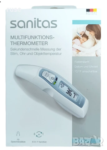 НОВИ! Термометър 6в1 електронен Sanitas SFT 65, снимка 6 - Други - 45615755