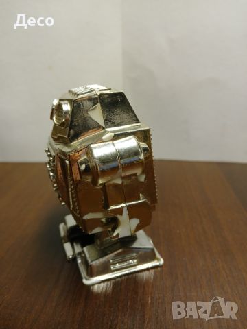 Стара руска механична играчка робот., снимка 4 - Колекции - 46319338
