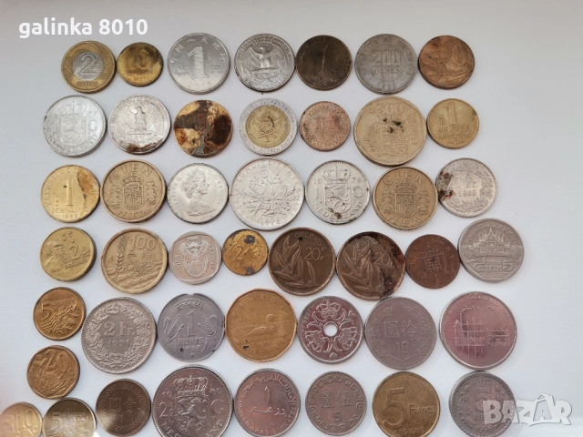 Стари чуждестранни монети, снимка 5 - Нумизматика и бонистика - 53041685