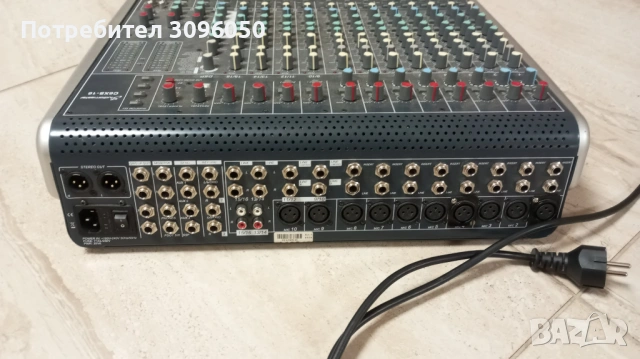 studiomaster c6xs-16, снимка 3 - Ресийвъри, усилватели, смесителни пултове - 53159079