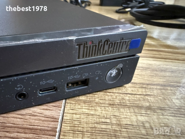 Mini PC Lenovo NEO 50Q Gen4`i5-13420H/16GB DDR4/512GB NVMe/Full Pack, снимка 5 - Работни компютри - 53192963