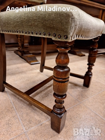 УНИКАТ! Маса за трапезария с богата дърворезба , снимка 14 - Маси - 51964437