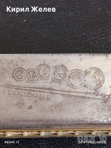 Рядка устна хармоника TRADE MARK M.HOHNER за КОЛЕКЦИЯ ДЕКОРАЦИЯ 50476, снимка 8 - Други ценни предмети - 51740248