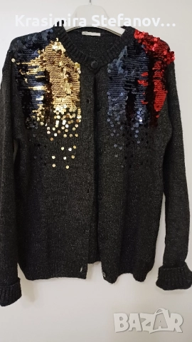 детска ефектна вълнена жилетка, снимка 3 - Детски якета и елеци - 52170663