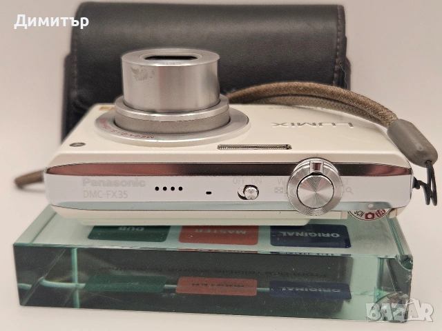 Panasonic Lumix Fx-35 фотоапарат дигитална камера digital photo camera 10mp, снимка 6 - Фотоапарати - 53369988