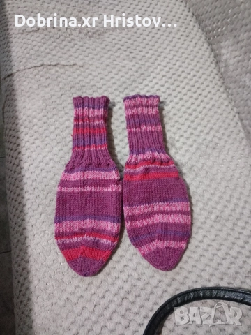 Ръчно плетени вълнени чорапи ном.36 до 47ном, снимка 3 - Други - 52054808