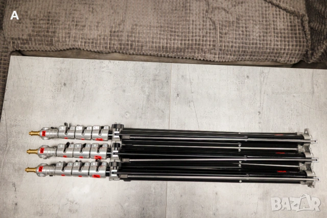 Професионален статив за осветление Phottix Padat 300 3 метра, Въздушна амортизация (Air Cushion)