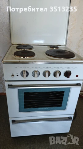 Продавам готварска печка Sloboda. Всичко е изправно, котлони, реотани. Много запазена, личи си от сн, снимка 6 - Печки, фурни - 51021318