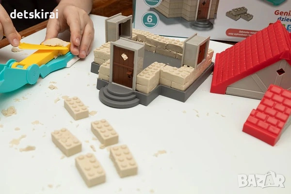 Пясъчна къща или Пясъчен замък от кинетичен пясък, снимка 10 - Други - 52281063