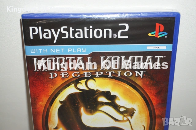 Чисто Нова Оригинална Запечатана Игра За PS2 Mortal Kombat Deception, снимка 2 - Игри за PlayStation - 54099415
