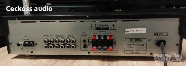 Стерео ресивър ONKYO TX-7620, снимка 4 - Ресийвъри, усилватели, смесителни пултове - 54009829