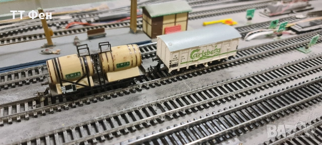 Парни локомотиви и вагони за електрически влакчета ТТ Пико Piko Tillig, снимка 5 - Колекции - 49446778