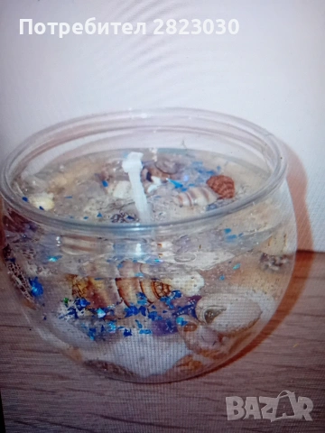 малка декоративна свещ 