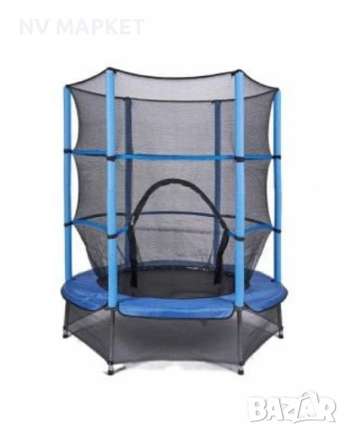 Батут с мрежа за безопасност – 140см, до 50 кг, снимка 2 - Други стоки за дома - 53837562